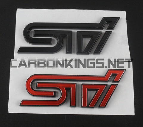 STI REPLACEMENT EMBLEMS 2015+ Subaru STI / WRX