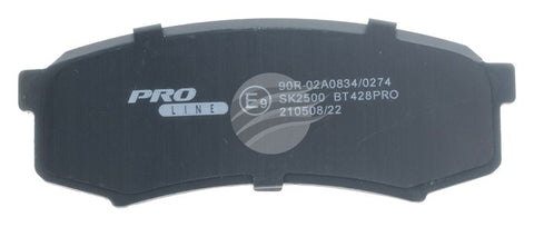 Bremtec PRO-LINE BT428PRO CERAMIC HD+ ZERO DUST REAR Brake Set