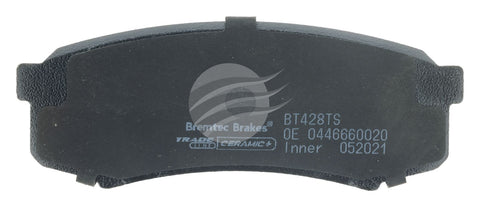 Bremtec TRADE-LINE BT428TS Ceramic+ BRAKE PAD REAR SET