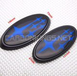 CarbonKings FRONT AND REAR FULL REPLACEMENT EMBLEMS (WRX/STI 2015+)